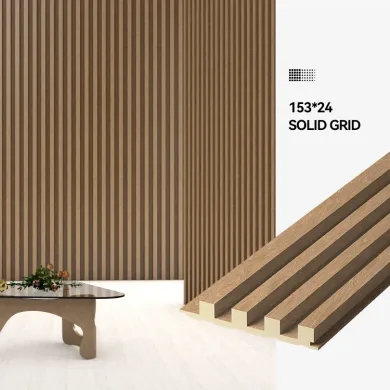 Реечные стеновые панели 153x24 Сплошная решётка